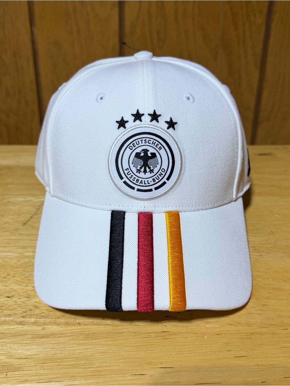Adidas World Cup 2026 Team Germany Soccer Hat Cap One Size Adjustable White NEW